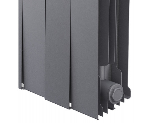 Радиатор отопления ROYAL THERMO PianoForte 200 Серебристый-18 секц. биметаллический НС-1682313