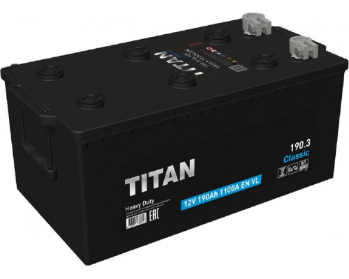 Аккумулятор Titan Classic 6СТ-190.3 VL 1100А