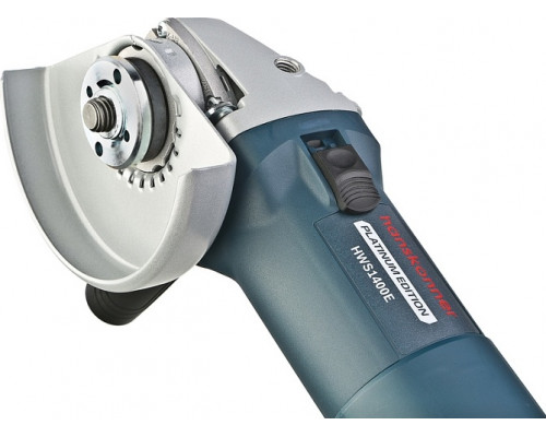 Угловая шлифмашина сетевая HANSKONNER HWS1400E platinum, 125мм, плавн пуск