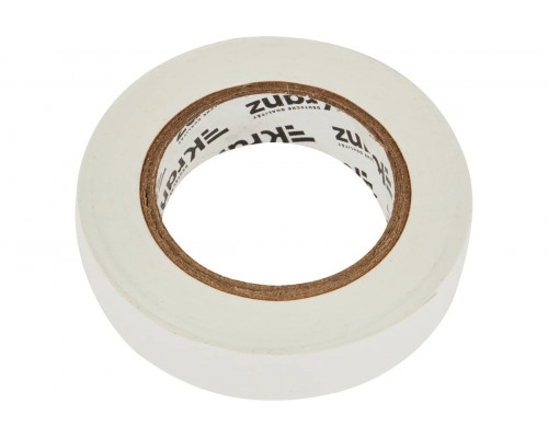 Изолента Kranz KR-09-2601 ПВХ 15 мм х20 м, белая