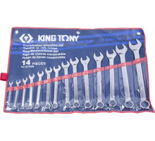 Набор ключей комбинированных KING TONY 1214SR 14 предметов