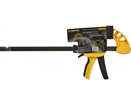 Струбцина быстрозажимная HANSKONNER HK1078-08-30, 300 мм