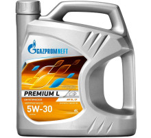 Масло моторное GAZPROMNEFT Premium L 5W-30 4 л 2389907290