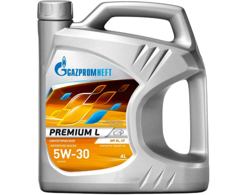 Масло моторное GAZPROMNEFT Premium L 5W-30 4 л 2389907290