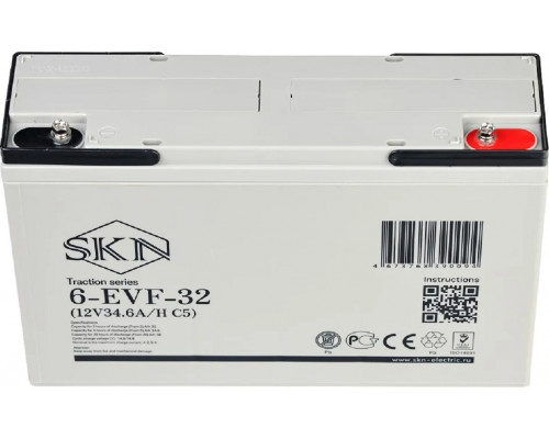 Аккумулятор SKN 6-EVF-32 тяговый 12V 34.6 А/ч (C5) 025388