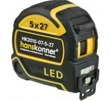 Рулетка HANSKONNER HK2010-07-5-27 LED фонарь, 5x27