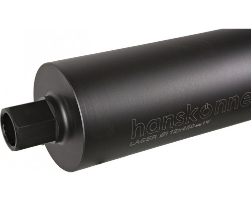 Алмазная коронка по железобетону HANSKONNER H1055-11-112 LASER 112 мм, 1 1/4