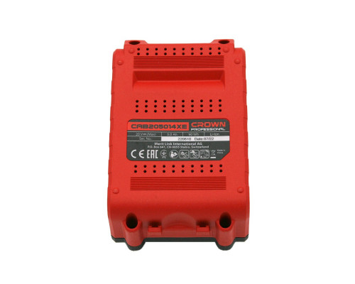 Аккумулятор Crown 20.0В 5,0 Ач Li-ion CAB205014XE