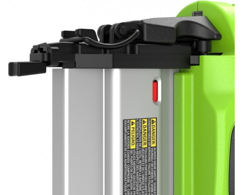 Нейлер аккумуляторный GREENWORKS GD24BN 24V, АКБ 2Ач и ЗУ 3400707CUA