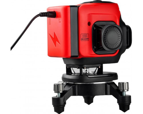 Лазерный уровень RGK ALPHA 3D-D, зеленый, 3х360°, ±0,2 мм/м