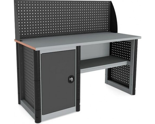Верстак слесарный однотумбовый ПРАКТИК MTS 160.PM1.M.010 profi m №607
