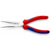 Длинногубцы KNIPEX KN-2615200SB с режущими кромками, 200 мм