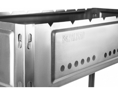 Мангал PALISAD 69 548 с ребрами жесткости 700x300x700 мм 69548