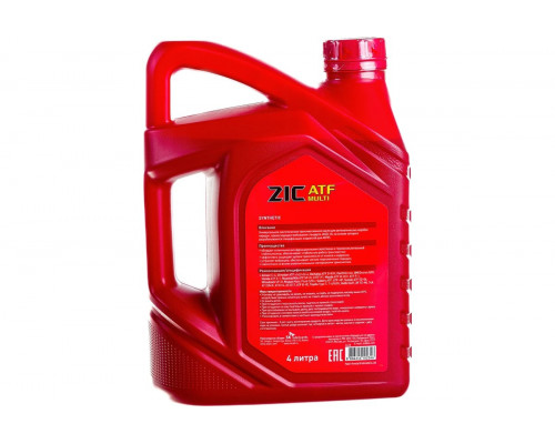 Масло трансмиссионное ZIC ATF Multi 4 л 162628