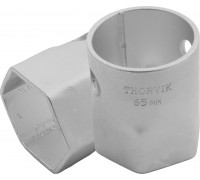 Ключ трубчатый THORVIK BS6P65 ступичный шестигранный, 65 мм 053748