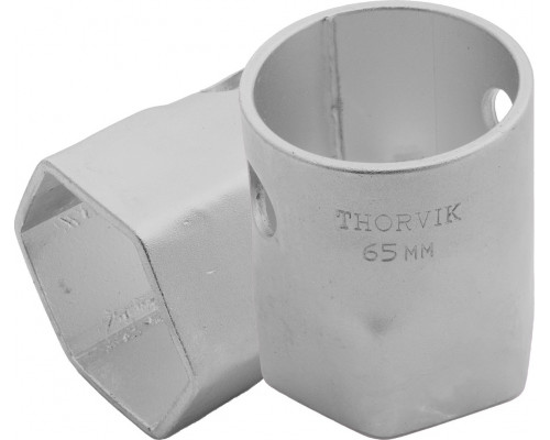Ключ трубчатый THORVIK BS6P65 ступичный шестигранный, 65 мм