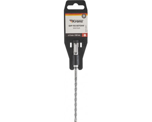 Бур SDS-plus Kranz KR-91-0031 по бетону 5x160x100xмм