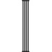 Радиатор отопления ROYAL THERMO Shift R22 C2180-06 секц. RAL9005m дизайнерский НС-1631303