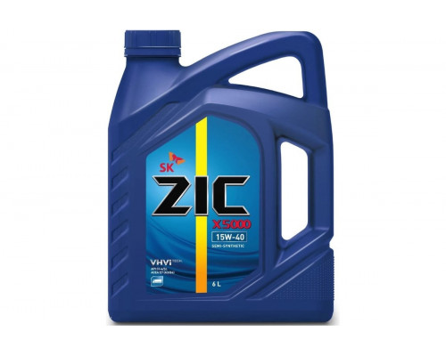 Масло моторное ZIC X5000 15W40 6 л 172604