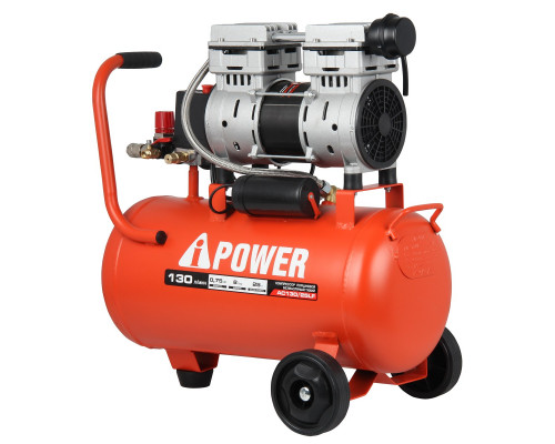Компрессор поршневой безмасляный A-iPOWER AC130/25LF 50203