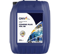 Масло компрессорное GNV Compro plus VDL 68 20 л GCP101440501451V068020
