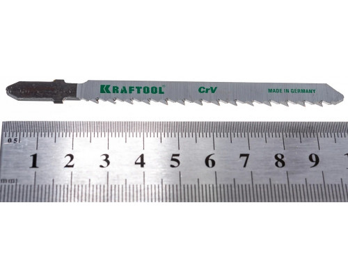 Пилки по дереву KRAFTOOL T101BR обратный рез, шаг 2,5мм, 75мм, 5 шт. 159516-2.5-S5