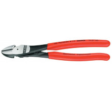Бокорезы KNIPEX KN-7401140SB особо мощные, 140 мм, обливные ручки