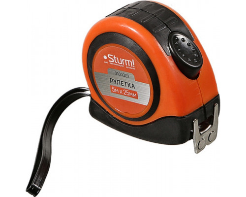 Рулетка Sturm 3-100-302, 5 м х 25 мм