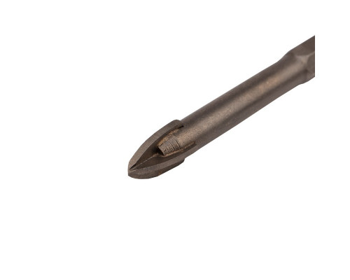 Сверло по стеклу и керамике Kranz KR-91-0650 8 мм, 4 грани