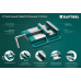 Тиски станочные KRAFTOOL 32715-150 сверлильные 150 мм