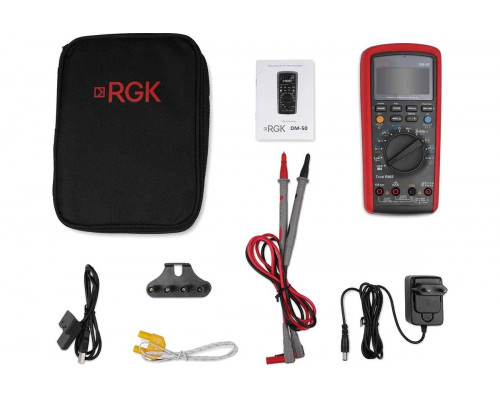 Мультиметр цифровой RGK DM-50 с поверкой 721470