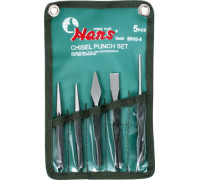 Набор выколоток, бородков и кернеров HANS 56110-5 слесарный, 5 пр