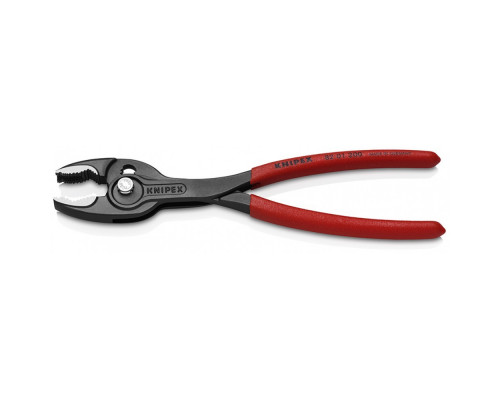 Клещи KNIPEX KN-8201200SB TwinGrip с фронтальным и боковым захватами