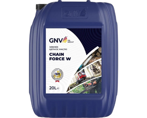Масло для смазки цепи GNV Chain force W зимнее, 20 л GFWFO0220700WI1000020