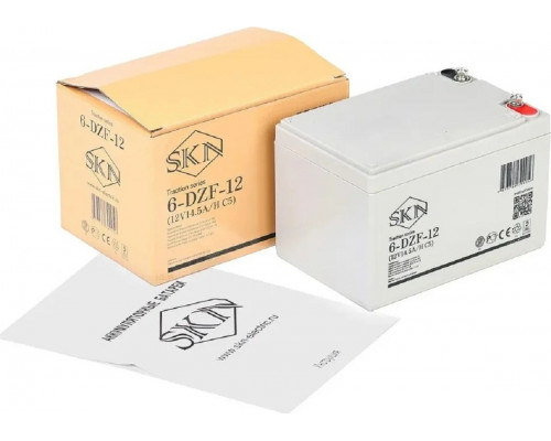 Аккумулятор SKN 6-DZF-12 тяговый 12V 14.5 А/ч (C5) 025383