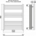 Полотенцесушитель ROYAL THERMO Stato white П15 500х1000 НС-1433970