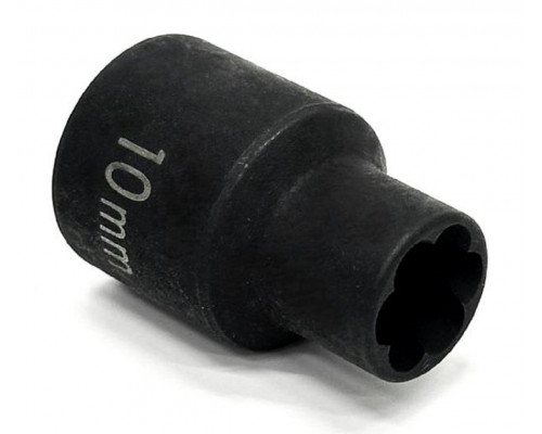 Головка для поврежденного крепежа STANKO CS-12.25.10 1/2", 10 мм, короткая спиральная