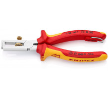 Стриппер KNIPEX KN-1106160TBK VDE, d5 мм, длина 160 мм, диэлектрические ручки