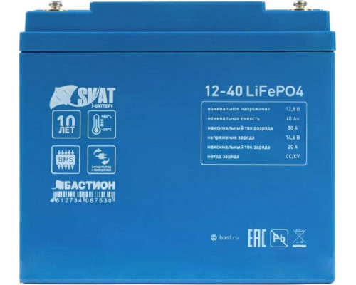 Аккумулятор SKAT i-Battery 12-40 LiFePo4 литиевый тяговый