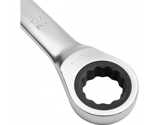 Ключ комбинированный AV Steel AV-315032 трещоточный, 32 мм