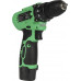 Дрель-шуруповерт аккумуляторная ZITREK Green 12-Li Plus 12В, 2x2.0Ач 083-1114