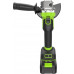 Угловая шлифмашина аккумуляторная GREENWORKS AG590 24V, АКБ 4Ач и ЗУ 3201007CUB