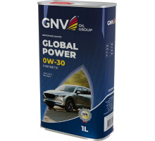 Масло моторное GNV Global Power 0W30 Synthetic 1 л (металл. канистра) GGP1011064010130030001