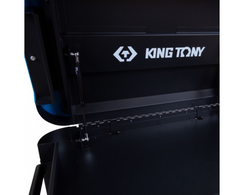 Ящик для инструмента KING TONY 87G11-4B-BK, 4 полки и отсек, черный