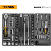 Тележка инструментальная TOLSEN BOXER 157 предметов TT85415