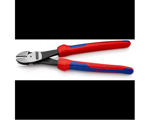 Бокорезы KNIPEX KN-7402250TBK особо мощные, 250 мм, 2-комп. ручки