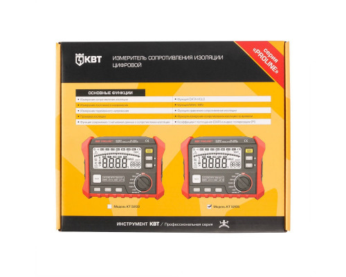 Мегаомметр КВТ KT 5205 PROLINE цифровой 89639
