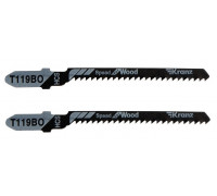 Пилки для мягких материалов Kranz KR-92-0311 T119BO 76 мм фигурный рез (2 шт./уп.)