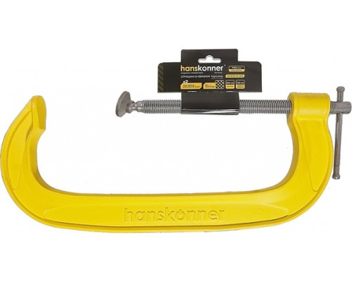 Струбцина G-образная HANSKONNER HK1078-01-300 300 мм / 12''