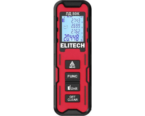 Лазерный дальномер ELITECH ЛД 80К
